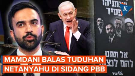 Dituduh Antisemit, Zohran Memdani Balas Pidato Netanyahu di Sidang PBB