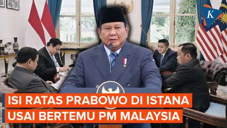 Prabowo Gelar Rapat Terbatas Usai Temui PM Malaysia, Ini Isinya