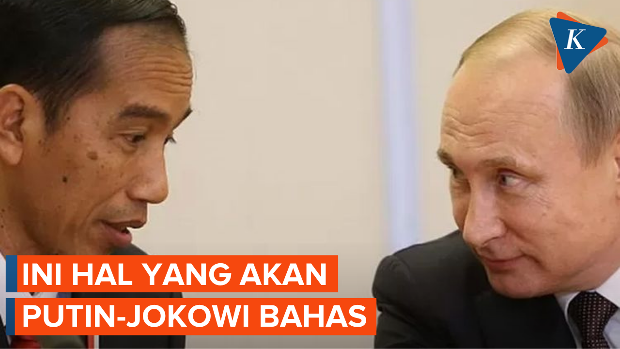 Media Rusia Ungkap Apa Saja yang Akan Dibahas Oleh Putin dan Jokowi