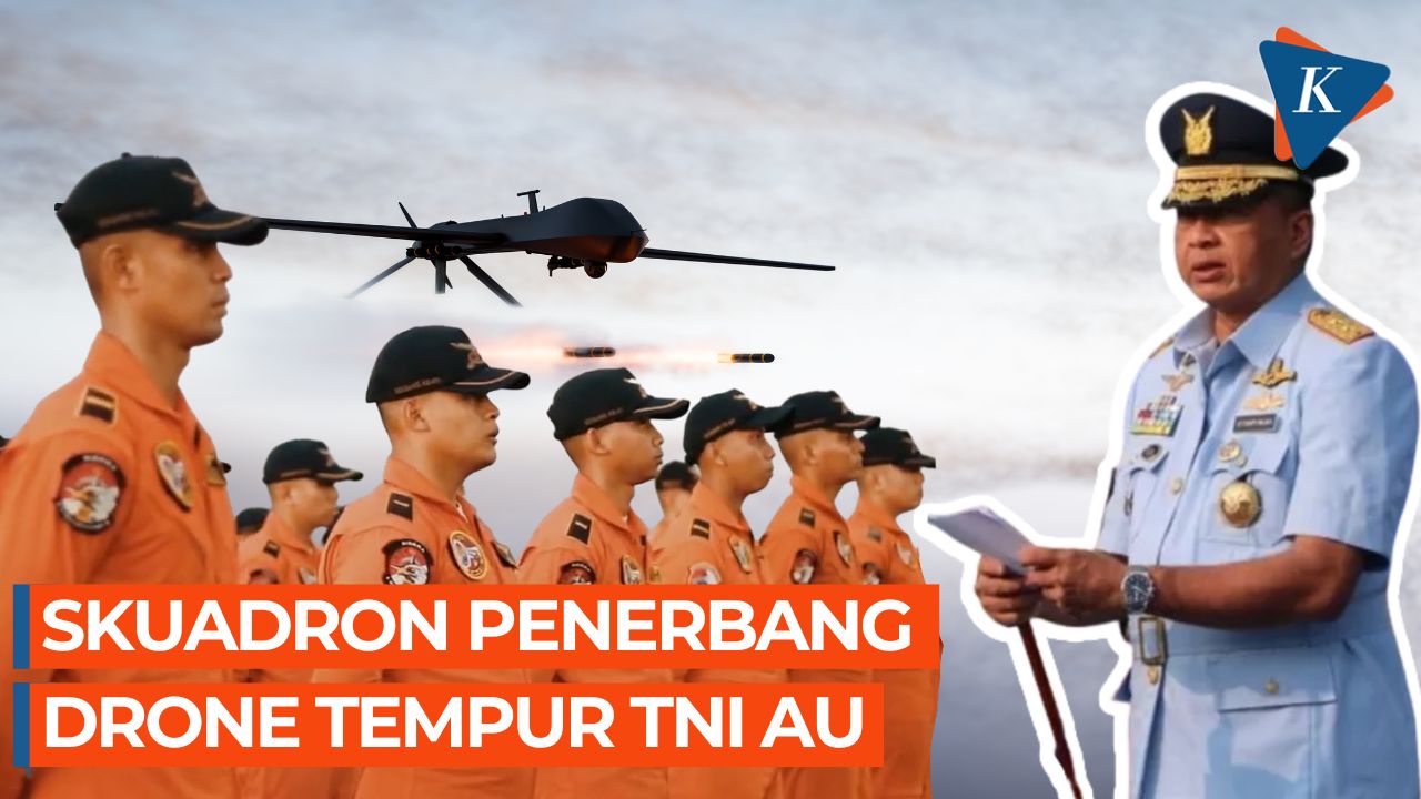 Mengenal Skadik 103, Skuadron Penerbang Drone Tempur TNI AU