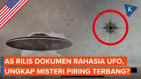 Pentagon Rilis 160 Dokumen Rahasia UFO, Ungkap Misteri Piring Terbang?