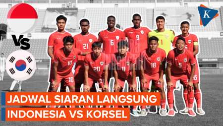 Live Streaming Timnas U20 Indonesia vs Korea Selatan