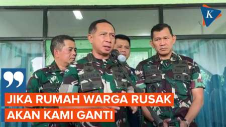 Panglima TNI Pastikan Ganti Rugi Rumah Warga Terdampak Ledakan Gudang Amunisi di Bogor