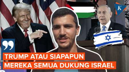 Reaksi Warga Gaza Palestina Atas Hasil Pilpres AS, Kebijakan AS Tetap Akan Mendukung Israel