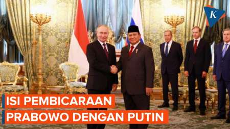 [FULL} Isi Pembicaraan Prabowo dengan Presiden Rusia Vladimir Putin