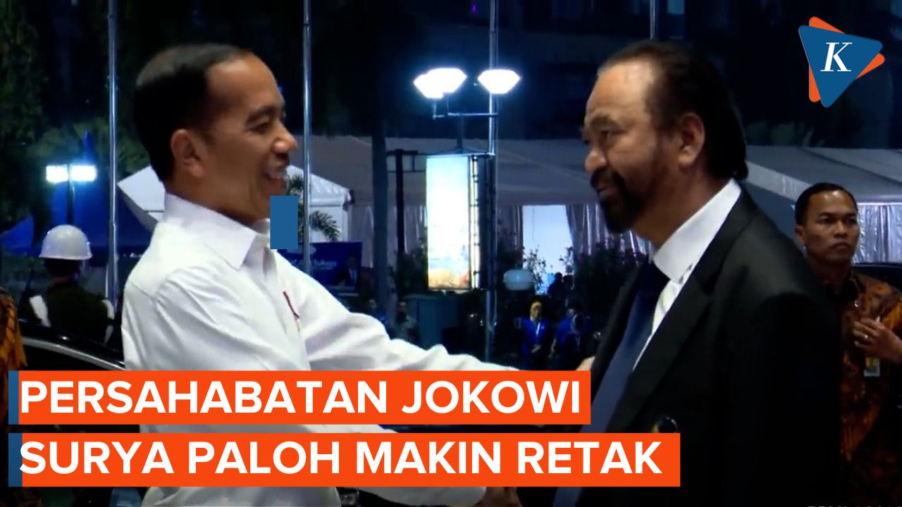 Persahabatan Jokowi dan Surya Paloh Terancam Bubar Usai Nasdem Deklaris Anies Baswedan?