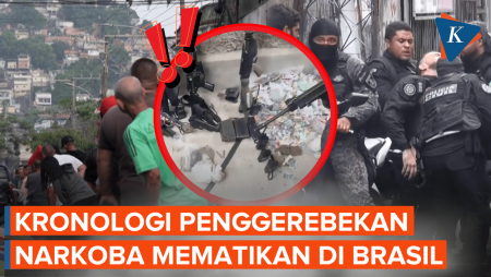 Kronologi Penggerebekan Narkoba Di Brasil, Baku Tembak Tewaskan 132 Orang