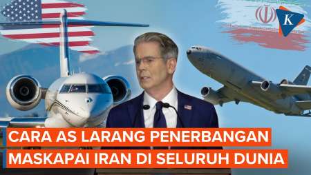 Cara AS Tutup Maskapai Penerbangan Iran Di Seluruh Dunia, Ancam Negara Pelanggar
