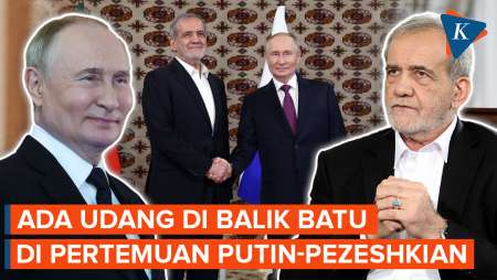 Trik di Balik Pertemuan Putin dan Pezeshkian, Iran Ajari Rusia