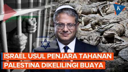 Menteri Israel Usulkan Tahanan Palestina Dipenjara Di Tempat Yang Dikelilingi Buaya
