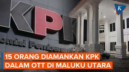 KPK Tangkap Gubernur Maluku Utara Abdul Gani Kasuba dalam OTT 