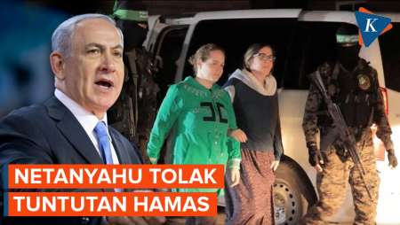 Netanyahu Tolak Tuntutan Gencatan Senjata Hamas