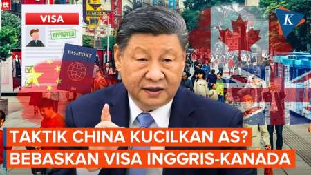 "Serangan" China Ke AS, Beri Hak Istimewa Ke Kanada Dan Inggris