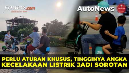 Tingginya Angka Kecelakaan Sepeda Listrik, Perlu Aturan Khusus