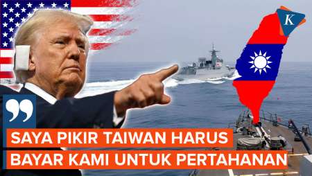 Trump: Taiwan Harus Bayar AS untuk Pertahanan Melawan China!