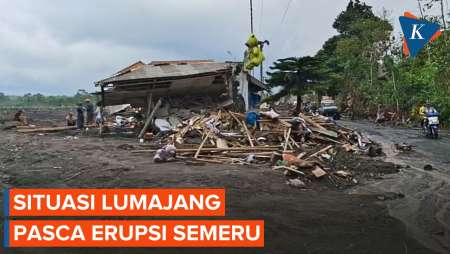 Situasi Terkini Dampak Erupsi Semeru Di Lumajang