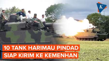 Momen Wakil Menteri BUMN Jajal Tank Harimau PT Pindad, Siap Dikirim ke Kemenhan