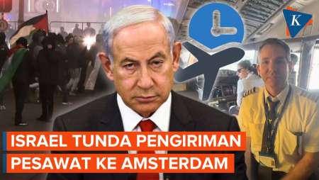 Kiriman Pesawat Netanyahu untuk Jemput Suporter Israel di Amsterdam Ditunda