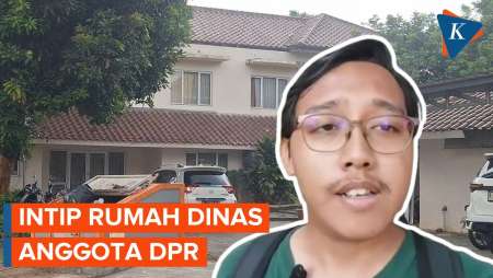 Melihat Suasana Rumah Dinas Anggota DPR yang Dianggap Sudah Tua