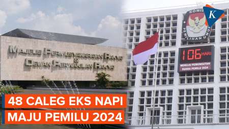 Daftar Caleg Mantan Napi di Pemilu 2024