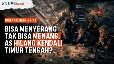 Perang Iran Vs AS Jadi Bukti Washington Tak Bisa Lagi Kendalikan Timur Tengah