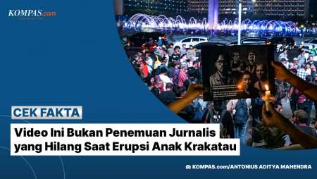 Video Ini Bukan Penemuan Jurnalis Yang Hilang Saat Erupsi Anak Krakatau