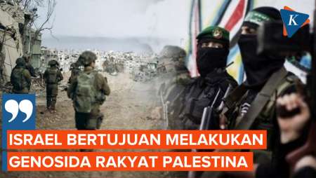 Hamas Sebut Ada Agenda Genosida Israel terhadap Rakyat Palestina