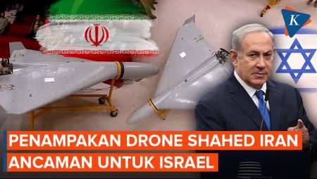 Iran Pamer Beragam Jenis Drone Shahed, Ancaman Langit Israel Saat Perang