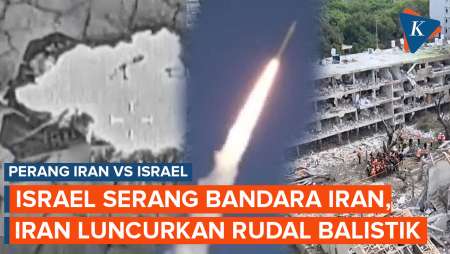 Saling Balas! Israel Serang 6 Bandara, Iran Luncurkan Lagi Rudal ke Tel Aviv