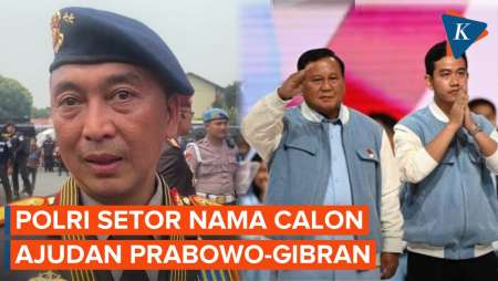 Polri Setor Nama Kandidat  Ajudan Prabowo-Gibran ke Setmilpres