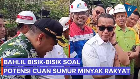 Bisik-bisik Bahlil ke Bupati Blora soal Potensi Cuan Sumur Minyak Rakyat