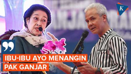 Ajak Ibu-ibu Menangkan Ganjar, Megawati: Pasti Ditolong dari Sisi Hukum