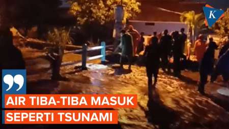 Detik-detik Banjir Dayeuhkolot Bandung, Air Tiba-tiba Masuk Seperti Tsunami