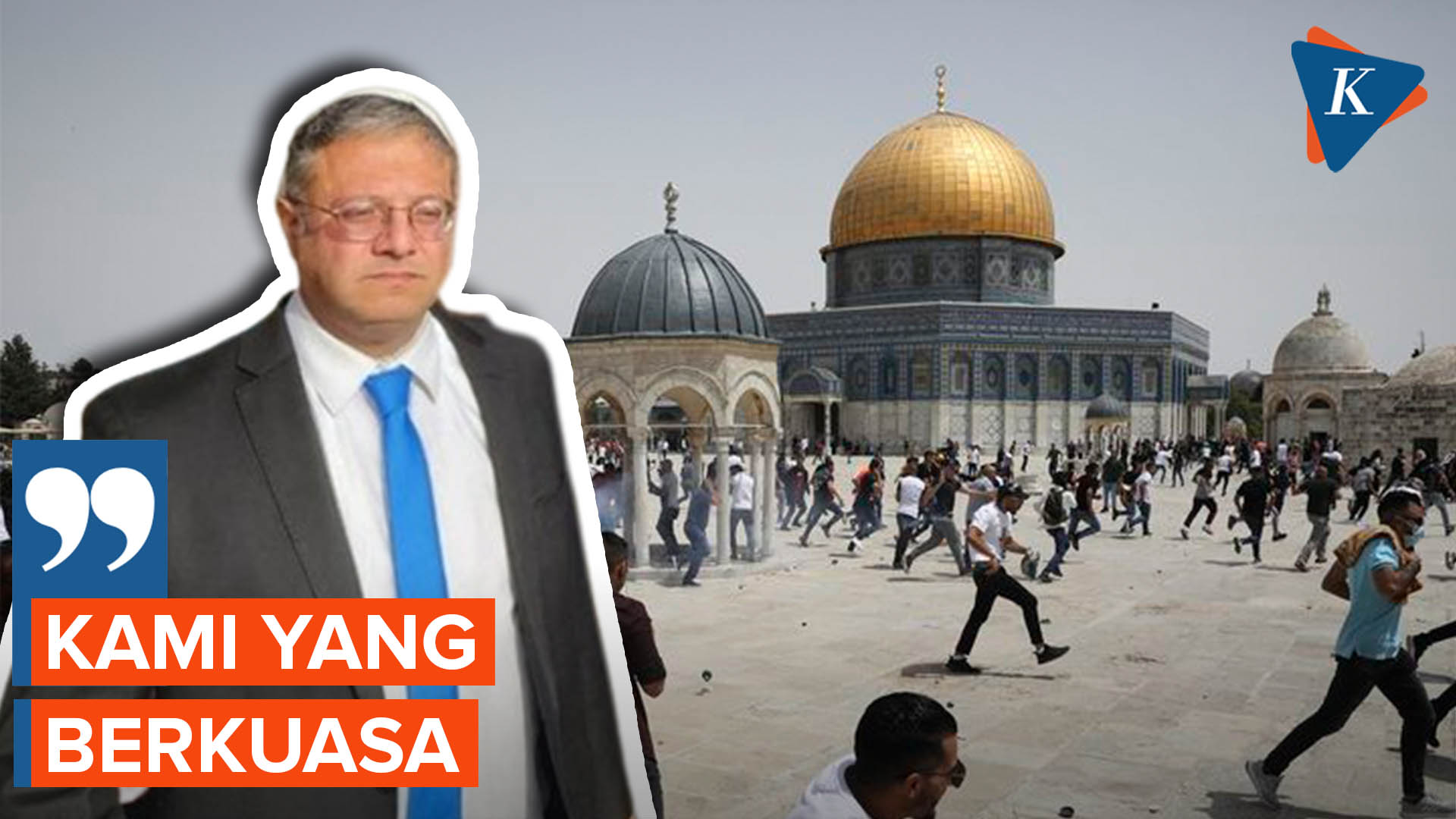 Menteri Sayap Kanan Israel Klaim atas Kompleks Masjid Al-Aqsa