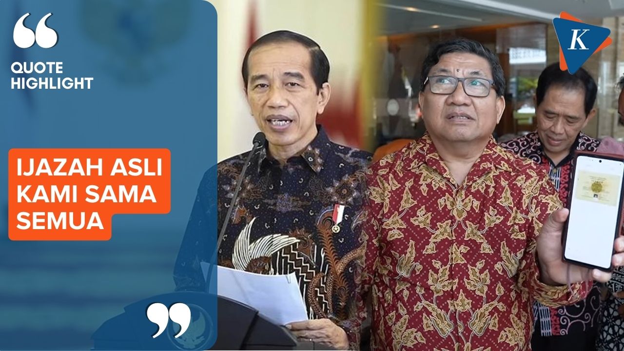 Ketika Teman Kuliah Tunjukan Ijazah yang Sama dengan Jokowi