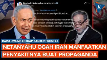 Netanyahu Baru Umumkan Idap Kanker Prostat, Ini Alasannya