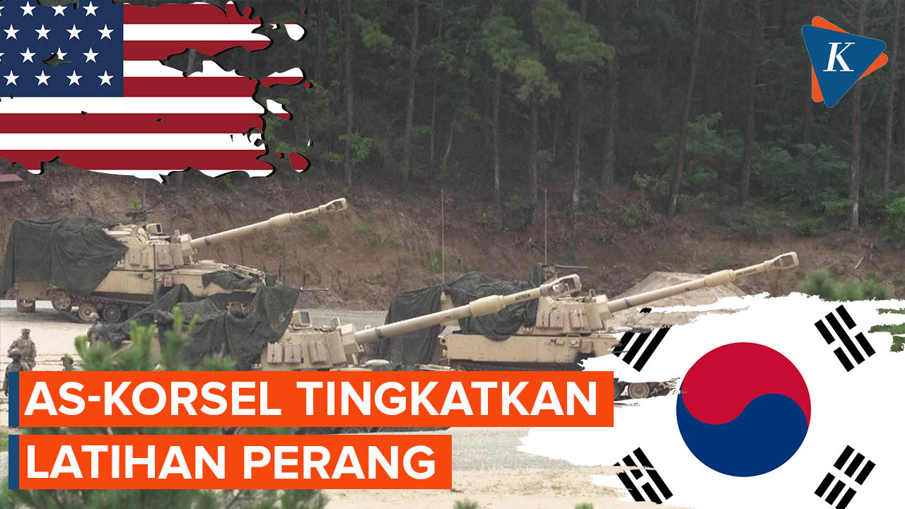 Pasukan AS dan Korea Selatan Tingkatkan Latihan Perang