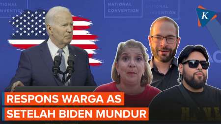 Saat Warga Setuju soal Mundurnya Biden Sebagai Capres...