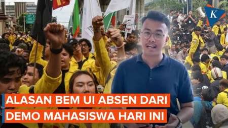 BEM UI Absen Demo Mahasiswa Di Jakarta Hari Ini, Apa Alasannya?