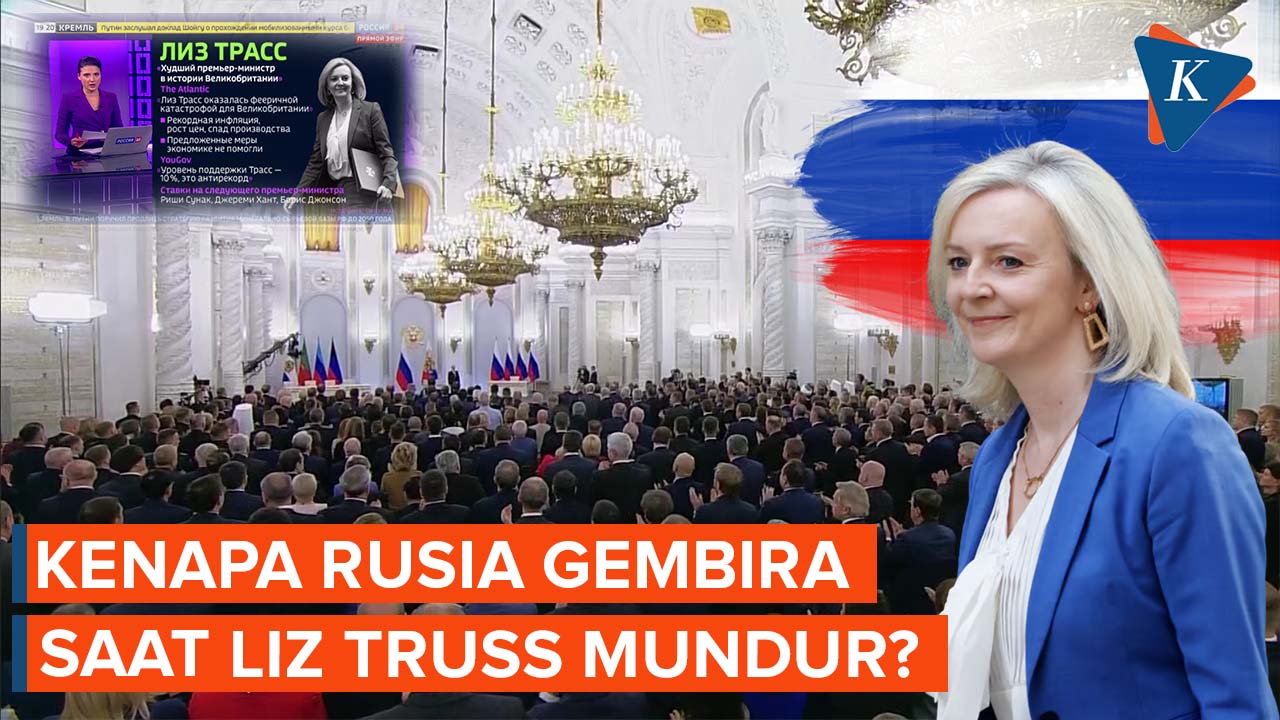 Rusia Sambut Gembira Keputusan Liz Truss Mundur dari PM Inggris, Kenapa?