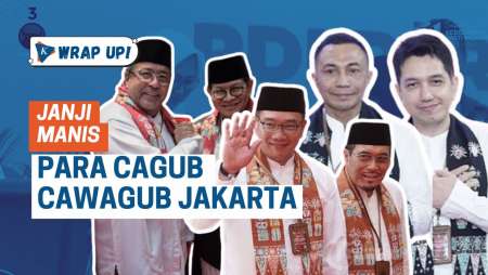 Bandingkan Janji 3 Cagub dan Cawagub Jakarta