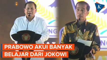 Belajar Banyak dari Jokowi, Prabowo: Bapak Kalahkan Saya, tapi Ajak Saya Bersama