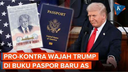 Wajah Trump Muncul Di Paspor Baru, Warga AS Meradang