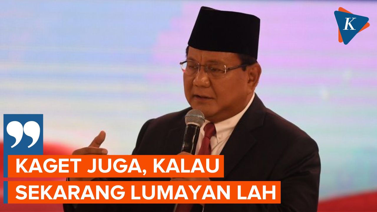 Cerita Prabowo Kaget Terima Uang Pensiunan TNI Sebesar Rp 900 Ribu