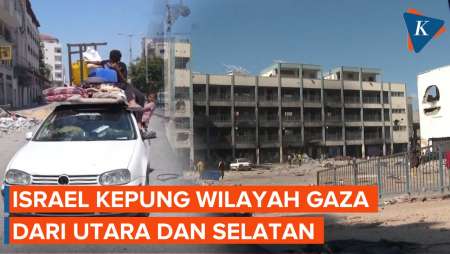 Israel Serang Gaza dari Utara dan Selatan, Korban Tewas Lampaui 35.000 Jiwa