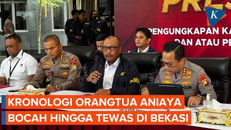 Kronologi Bocah di Bekasi Tewas Dianiaya Orangtua karena Muntah Sembarangan