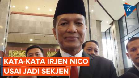 Keterangan Irjen Nico Afinta Usai Jadi Sekjen Kemenkumham