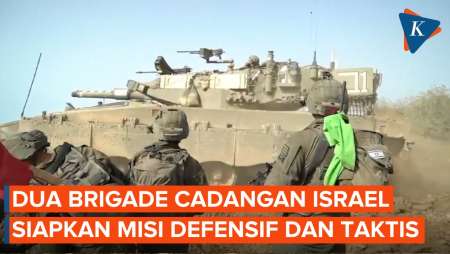 Dua Divisi Brigade Cadangan Militer Israel Dikerahkan ke Jalur Gaza, Persiapan Serangan ke Rafah