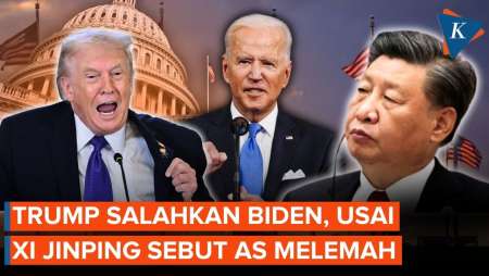 Xi Jinping Anggap AS Melemah, Trump Tak Terima dan Salahkan Biden