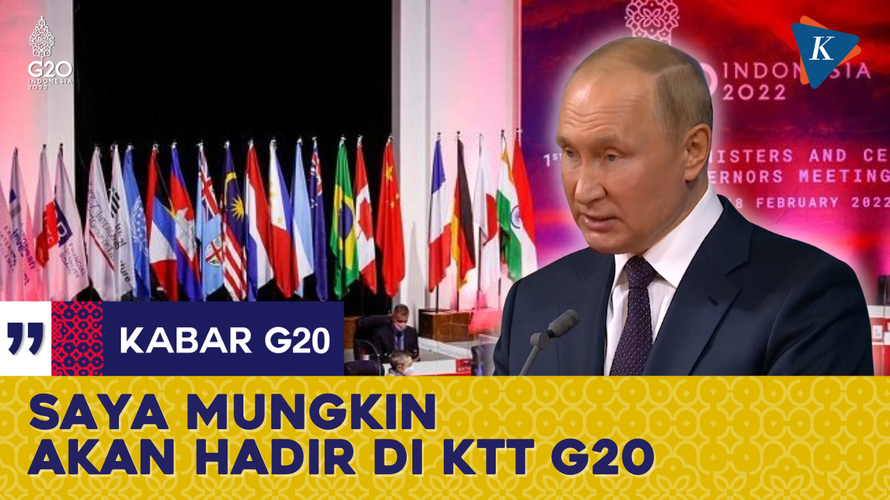 Putin: Saya Mungkin Akan Hadiri KTT G20 di Bali